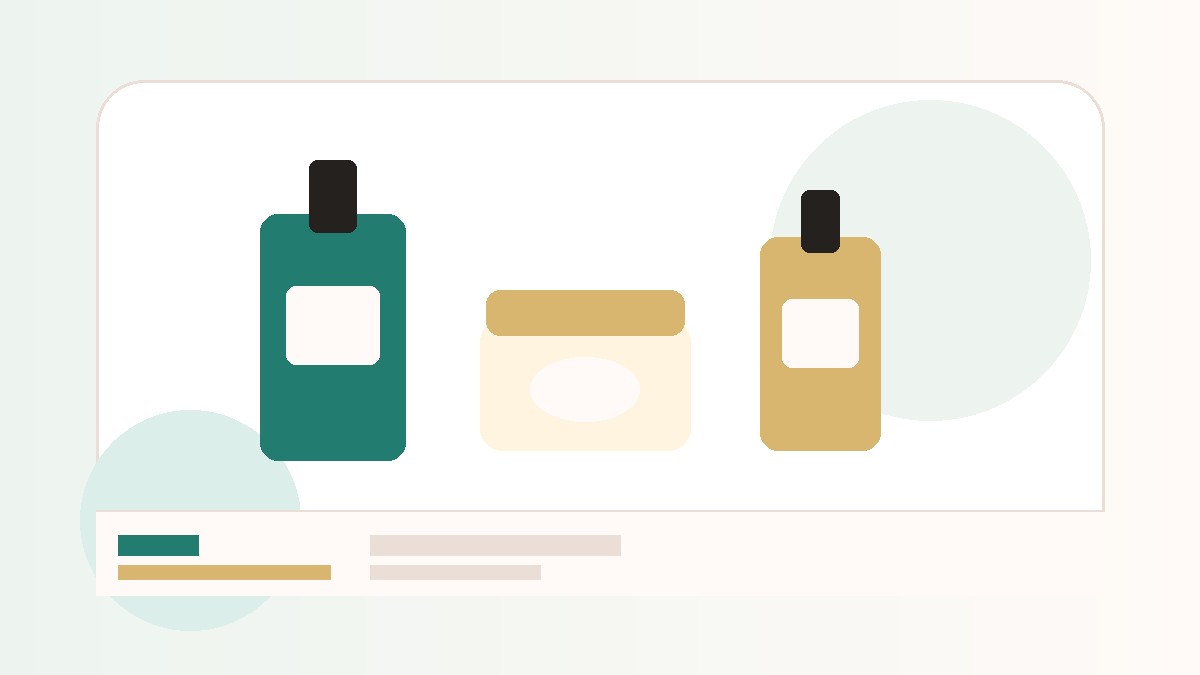 Illustration beaute pour construire une routine petit budget.