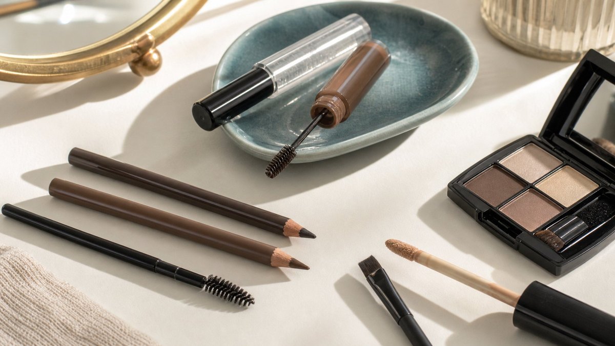 Soin contour des yeux applique en petite quantite.